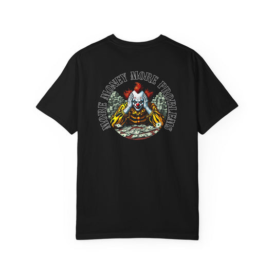 Comfort Colors Money Stress Clown Tee - Urban Streetwear Graphic Shirt