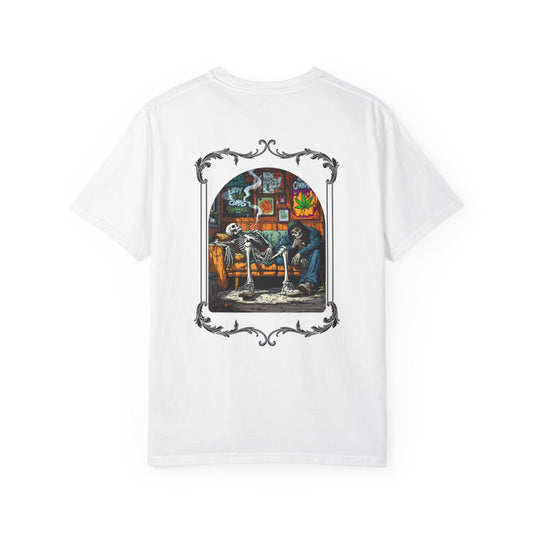 Comfort Colors High Spirits Tee - Urban Streetwear Skeleton Design